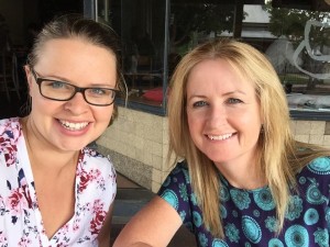 Carly & her mum Helen