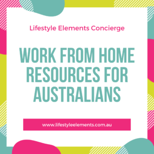 Work from home resources for Australians