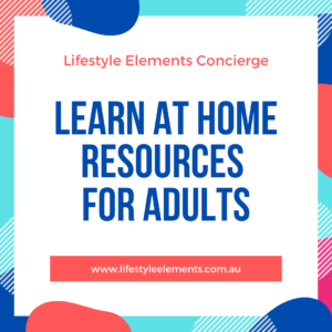 Learn At Home Resources for Adults